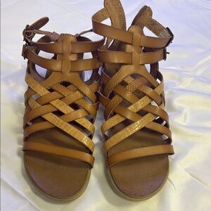 Brown Strappy Sandals